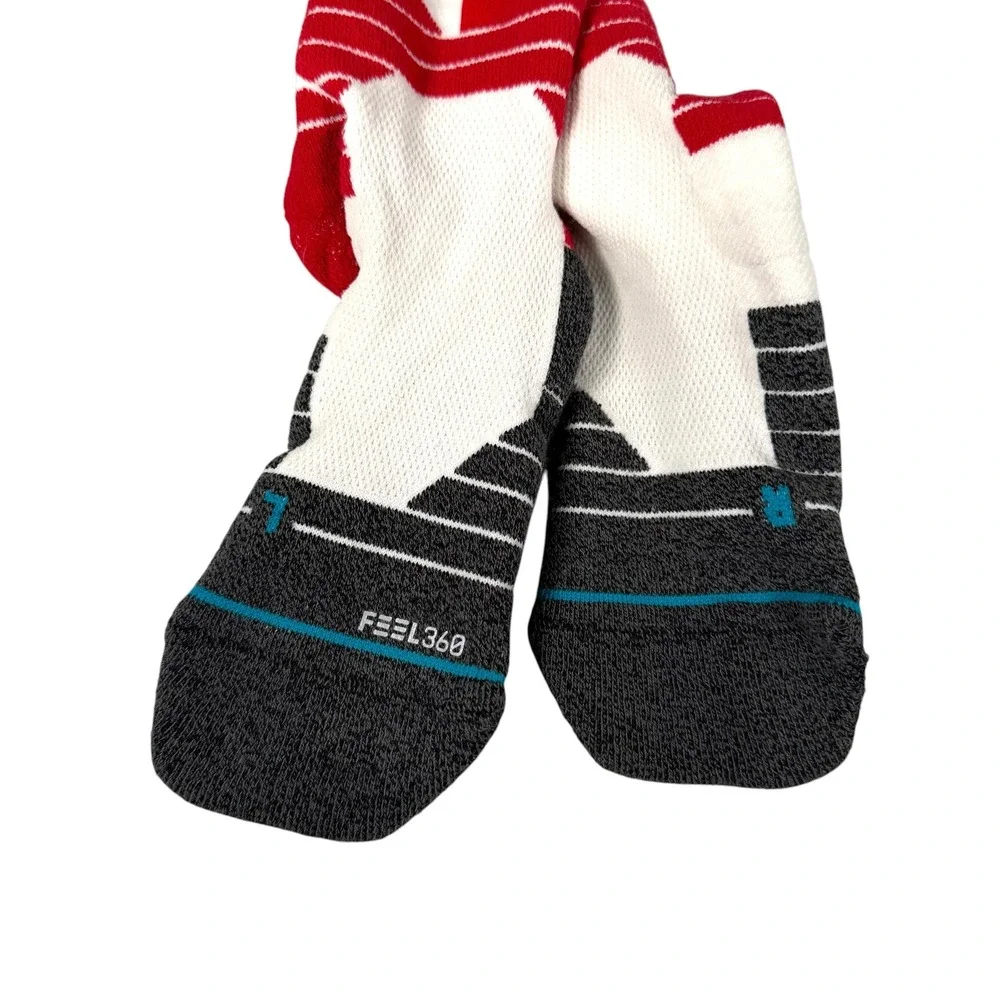 Stance Texas Rangers MLB Diamond Pro Crew Baseball Socks Blue Red Large NEW